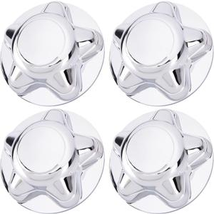 7 Inch Chrome Center Caps Compatible with Ford 1997-2003 F150 F-150 97-02 Expedition - F150 Hubcaps with 5-Lug Steel Wheel (4Pcs)