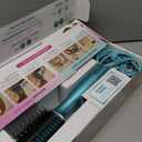 Shark Glossi 2-in-1 Hot Tool and Air Glosser, Ultra-Fast, Ultra-Glossy Blowouts at-Home, Heat-Controlled Ceramic, Curly, Coily, and Color Friendly, Jewel Teal, HT302TL