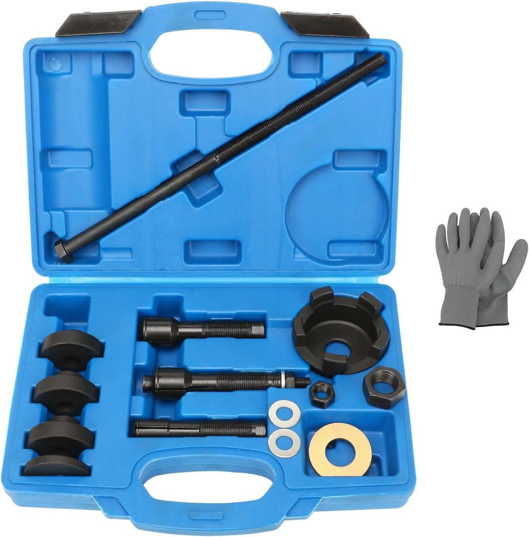 ReluxGo Wheel Bearing Puller Removal Motorcycle Tool Kit for Harley Davidson, Wheel Bearing Removal and Installation Tool for 3/4" 1" 25mm Bearings for Hogs from 2000, Wheel Bearing Press (Blue)