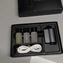 Car Air Freshener Diffuser, Smart Car Air Freshener, Car Diffuser Air Freshener with Three Adjustable Modes, Aromatizante Para Carro with 3pcs Essential Oil, Car Fresheners Long Lasting