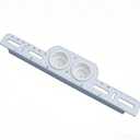 Marine Double Drink Cup Holder, Fishing Tool Holder, Plastic Holder for Knives and Lures