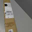 Amazon Basics Adjustable 1-Inch Extendable Curtain Rod for Windows, Cap Finials, 72" to 144", Bronze