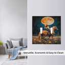 Decorative Art Light Switch Covers,2 Gang Toggle Rocker,Wall Plate,Switchplate Electrical Faceplate,Weastern Cowboy (Double Toggle/5x4.9 IN)