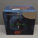 ININ 8FT Halloween Inflatable Witch Decorations Outdoor Built-in LED Lights,Halloween Blow Up Yard Decorations,Scary Party Decorations,Haunted House Decor,for Yard/Lawn/Garden.