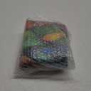 4 Pcs Stained Glass Light Covers 4 x 2 ft Magnetic Office Light Cover for Ceiling with 10 Magnets Filter Reduce Glare for Classroom School Home