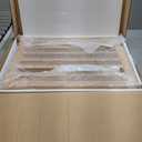 Dog Gate 32" Tall Foldable Dog Gate for Doorways Freestanding Pet Gate for Dogs Indoor (Walnut, 3 Panel)