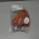 Amazon Essentials Women's Light-Support Tie Halter Bikini Swimsuit Top (Available in Plus Size) (Large, Terracotta)