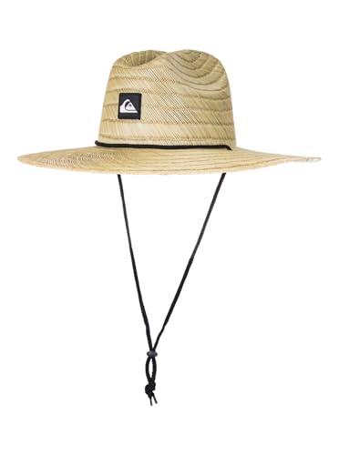 Quiksilver mens Pierside Straw Lifeguard Beach Sun Hat, Beige, XX-Large US