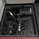 FIFINE Gaming Equipment Bundle, Dynamic XLR/USB Gaming Microphone Set with Streaming Audio Mixer for Podcast Recording Video Vocal, RGB Gamer Set with Volume Fader/XLR Interface for PC-AmpliGame KS5 (Black)