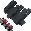 XYZCTEME Fire Extinguisher Holder, ATV/UTV Interior Roll Bar Trim Kit (Black)