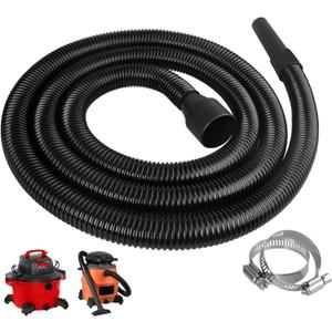 IWIWE 2 1/4" 10FT Hose Replacement for Shop-Vac,Craftsman 17761 17967 17965 and Ridgid WD650 WD0950 WD06350 Wet & Dry Vaccuum Vacs,Extension Hose 2 1/4" Cuff