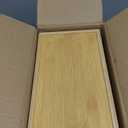 Bamboo Trash Can with Bin Liner Built-in Frame and Premium Lid - Wooden Bathroom Trash can, Bamboo Wastebasket for Bathroom, Bedroom, Living Room, Kitchen or Office