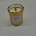 Benevolence LA Lemongrass & Basil Wood Wick Candles | Soy Candles, Black Candle for Home | Gifts for Women and Men | Home Fragrance | Aromatherapy | Shelf Decor, Bathroom Freshener | 8oz, 45 Hour Burn