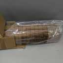 UNISHADES Cordless Bamboo Roman Shades for Windows, Blinds Size (35" W 64" H) Colour (Highfield Teak)