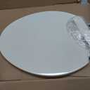 Kohler K-27331-96 Glissade ReadyLatch Quiet Close Elongated Toilet Seat, Biscuit