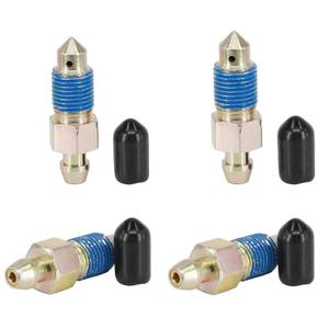 4-Piece Speed Bleeder Kit with Dust Caps - M10x1.0-35.4mm, H9410-4, 107392, 639560