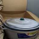 Universal (Professional Extra Large) Caldero 75 Cups - 27.7 QT / 26.6 L, Stainless Aluminum Pot, Even Heat Distribution and Fast Cooking Dutch Oven Pot with Ergonomic Handles, Ideal for Rice, and More