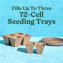 Miracle-Gro Indoor Potting Mix for Seed Starting, For Starting Vegetable, Flower, and Herb Seeds Indoors, Excellent for Cuttings, 8 qt. (2-Pack)