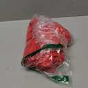 Kaximil Women's Square Neck Ruffle Hem Mini Dress Ruched Waist Long Sleeve Corset Short Party Dresses M