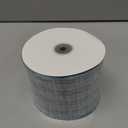 VATIN Light Blue Blended Wired Ribbon, 3-1/2-Inch x 10 Yards, for Tree Skirts, Mantel Decor, Gift Wrapping, Holiday Party Decoration