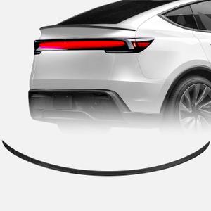 Spoiler Fit for Tesla Model Y Juniper 2025-2026 Spoiler | Carbon Fiber OEM-Style Rear Wing | Easy Drill-Free Installation | Standard & Performance Models
