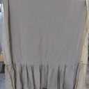 Felisa Beige Farmhouse Shower Curtain with A Ruffle Hem, Linen Blend Shower Curtain for Bathroom,Natural,72"x72"