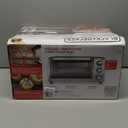 Black+Decker 4 Slice Toaster Oven - Stainless Steel