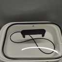 4 Quart Casserole Programmable Slow Cooker with Ceramic Baking Dish - Perfect Kitchen Small Appliance for Family Dinners, Oven Safe and Durable Bakeware for Lasagna, Roasts (White)