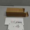 Power Charger Shelf-CFMASTER 11 Port Surge Protector Wall Outlet, 8 Electrical Outlet Extenders and 3 USB Ports 3.4A, with Removable Built-in Shelf and LED Indicator, FCC Listed, White