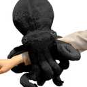 GOOC Octopus Stuffed Animals Octopus Plush Doll Toys Octopus Stuffed Toys Gift for Kids and Lovers(Black)
