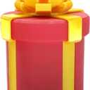 Annoying Nested Screw Gift Box, Annoying Gift Box with Screws for Christmas, Prank Gift Boxes, Money Puzzle Box for Cash for Birthday, Christmas & Fun Party Game Gift Wrap (Red)