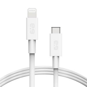 PureGear USB C to Lightning Cable, Apple MFi Certified Charging Data Sync Cable Support Power Delivery and Type C Chargers for iPhone 14,14ProMax,13,13Pro,12,11,Xs,XR, AirPods Pro, iPad, White (6 FT)