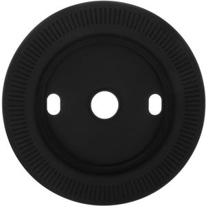 ARTIBETTER Thermostat Protective Sleeve for Nest Silicone Wall Plate Cover Decorative Cover for Smart Home 5X5 Inches (Black)