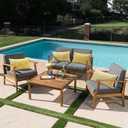 OTOSTAR Set of 4 Waterproof Throw Pillow Covers 16x24 Inch Farmhouse Geometric Square Pillow Cases for Couch Patio Furniture Balcony Garden Outdoor DecorationGeometry40-Yellow