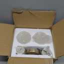 2-Lights Gold Wall Sconce with White Cylinder Glass Shades Modern Mid Century Bathroom Vanity Wall Light Fixtures Industrial Brushed Brass Wall Lamp for Bedroom Mirror Living Room Restaurant