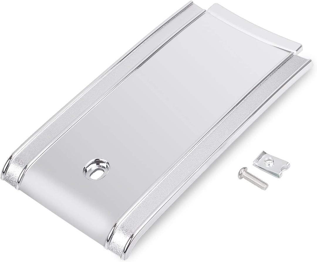 Chrome Gas Tank Panel Lower Dash Panel Extension for Harley Softail FXST FLST 1984-1999 & Dyna FXWG 1985-1986
