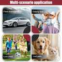 GPS Tracker for Vehicles,Car GPS Tracker Portable Real Time Magnetic GPS Tracking Device,Full Global Coverage Location Tracker for Kids,Dogs,Trucks/Person,No Subscription Required/No Monthly Fee