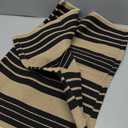 OJIA Front Door Mat Outdoor 24''x35'' Washable Front Door Rug Black and Tan Entry Rug Indoor Outdoor Rugs Doormat Cotton Woven Striped Small Area Rugs for Porch/Bathroom/Farmhouse/Home Entrance