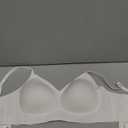 Vertvie Womens Seamless Bra No Underwire Comfort Push Up Bras Buttery Soft Wireless Bralette Full Coverage Sport Everyday Bra (Large, White)