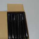 Black Pens Bulk, 60 Pack Retractable Ballpoint Pens, Black Ink 1.0mm Medium Point, Smooth Writing No-Smear, Click Pens for Teachers, Students, Restaurant Servers School & Office Supplies