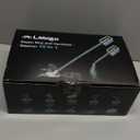 LABIGO 10-in-1 Steam Mop with Detachable Handheld Steamer, 350ml Tank, 10s Heat-Up, 248F Steam Cleaner, 3-Level Control and Swivel Head for Floors, Carpets, Tiles, BBQ grill Multi-Surface Clean White