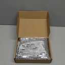 Realspring Silver Christmas Tree Skirt Disco Xmas Tree Mat Sequin Bling Christmas Tree Skirt for Christmas Tree Decorations Ornaments Festival Holiday Party(48 Inch)