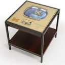 YouTheFan NCAA 25-Layer StadiumView Lighted End Table