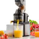 Juicer Machines, Whole Slow Juicer Extractor Orange Citrus Juicer Machine,350W Centrifugal Juicer Extractor with Wide Mouth 3.15 Feed Chute