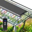 hygger Aquarium Light, 40W Full Spectrum Fish Tank LED Light, 24/7 Remote Control Adjustable Timer, Brightness and Color, Extendable Bracket, Power-Off Memory Plant Growth Lamp, Fits 30-36 Inch Tank