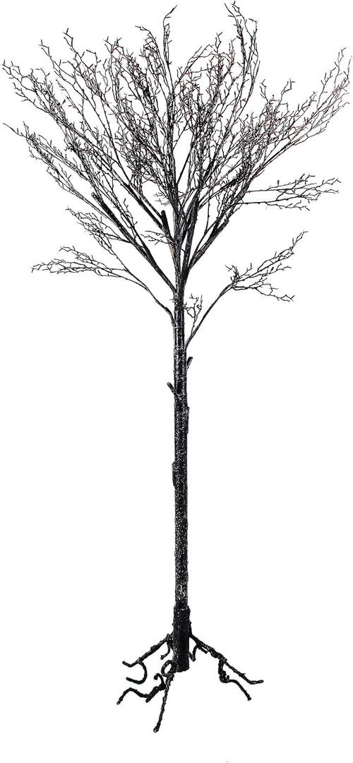 National Tree Company Artificial Tree Decoration, Black, Leafless, Includes Stand, Halloween Collection, 68 Inches