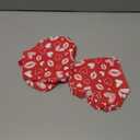 Landical 50 Pcs Valentine Heart Shaped Paper Napkins Galentine's Day Disposable Paper Guest Napkins Valentines Love Hearts Hand Towel for Ladies Celebration Bachelorette Party Table Supplies(Red)