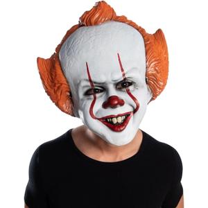 Rubies IT Movie Chapter 2 Adult Pennywise Vacuform Mask Adult Costume (One Size)