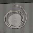 196 Inch Window Draft Stopper Foam Seal Strip, Self Adhesive Door Weather Stripping Top and Side Door Seal Strip, Soundproof Window Insulation Tape and Door Bottom Sweep Noise Gap Blocker (White)