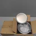 Acrux7 4 Pack Empty Paint Cans with Lids, 1 Gallon Paints Can with Lid & Handles (2) + 2 Quart Paints Can with Lid (2), Metal Unlined Paint Bucket Storage Containers for Painting, DIY Crafts